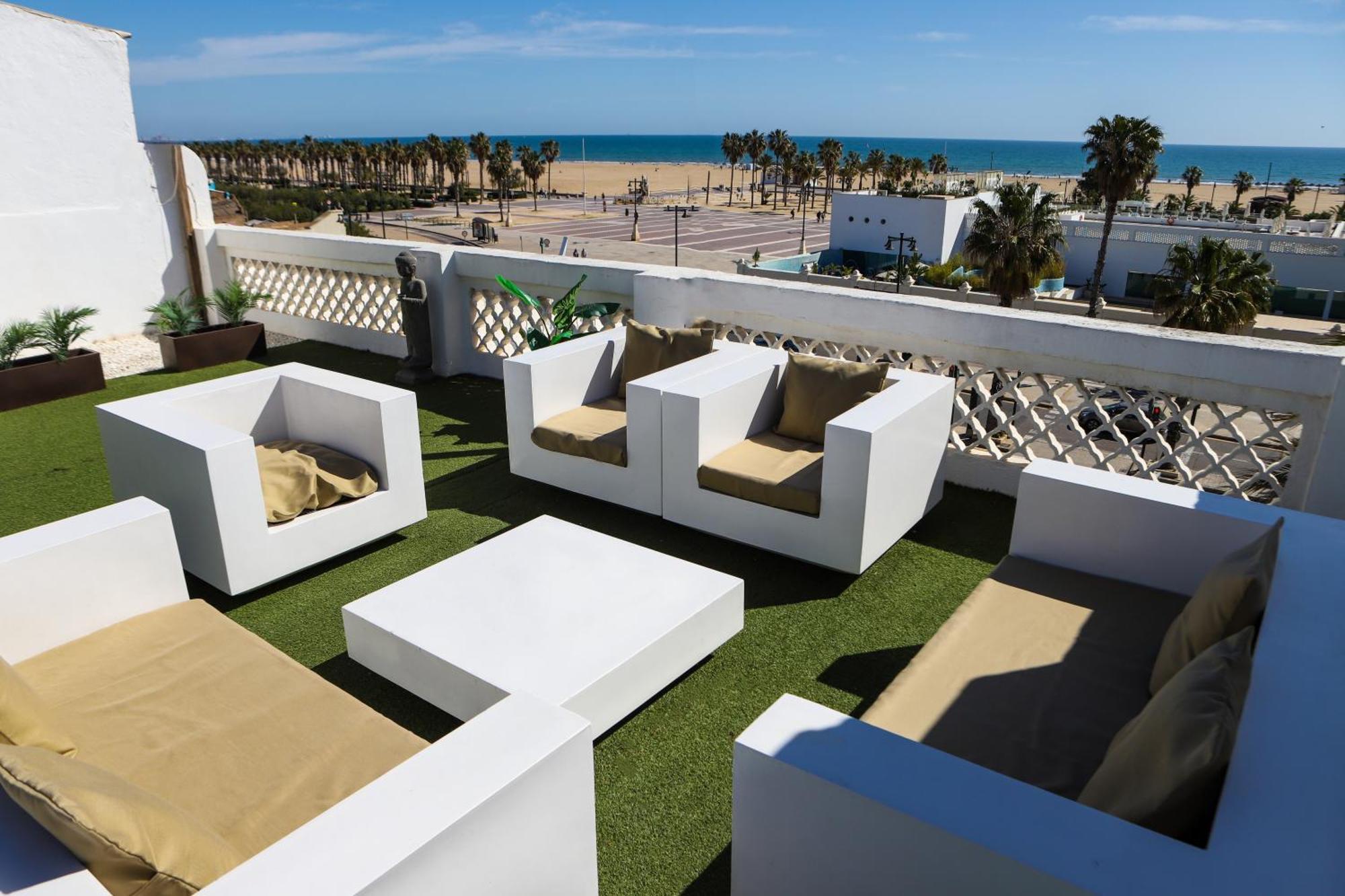 Valencia Luxury - Malvarrosa Beach מראה חיצוני תמונה